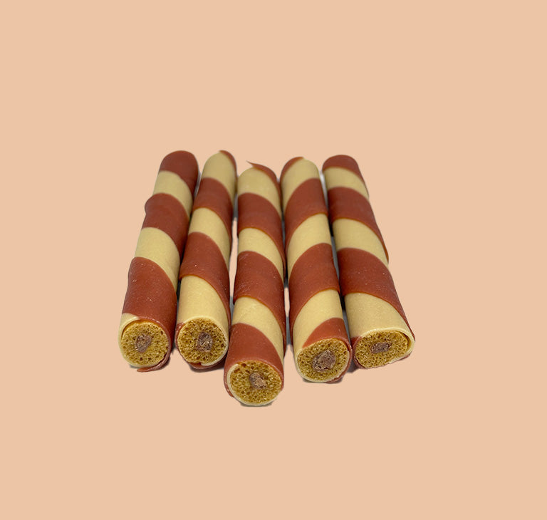 Friandises roulées au canard - Dogzio